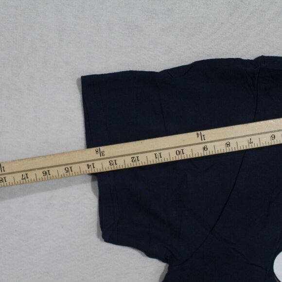 Majestic Milwuakee Brewers Men Blue Tee Shirt Uecker 9 Size Large - Picture 8 of 11